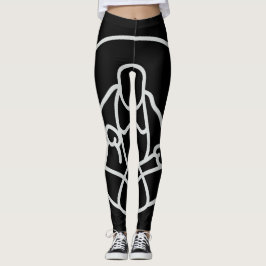 AmerikanBuddha Co. original- kvinna damasker Leggings