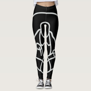 AmerikanBuddha Co. original- kvinna damasker Leggings