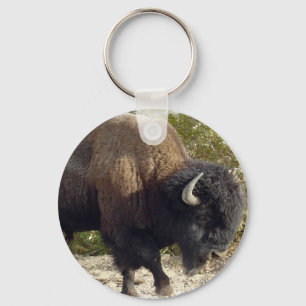 Amerikanbuffel Keychain Nyckelring