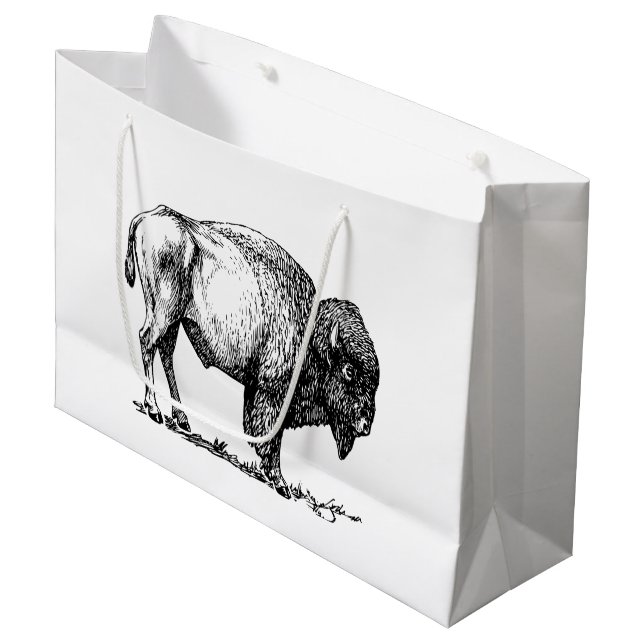 AmerikanbuffelBison (Framsidan Vinklad)