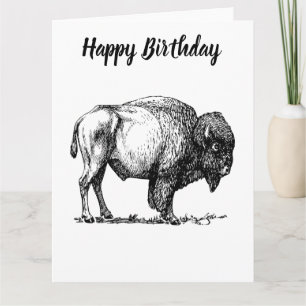 AmerikanbuffelBison Kort