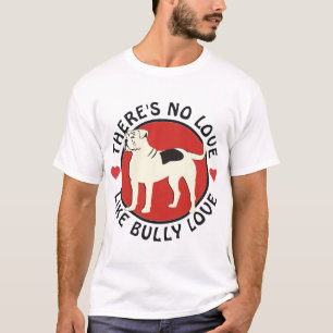 Amerikanbulldogg - jättebra kärlek tee