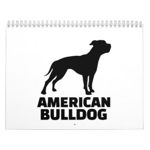 Amerikanbulldogg Kalender