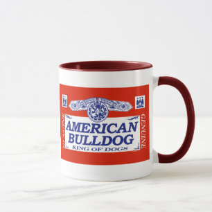 Amerikanbulldogg Mugg