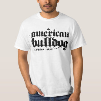 Amerikanbulldoggskjorta T-shirt