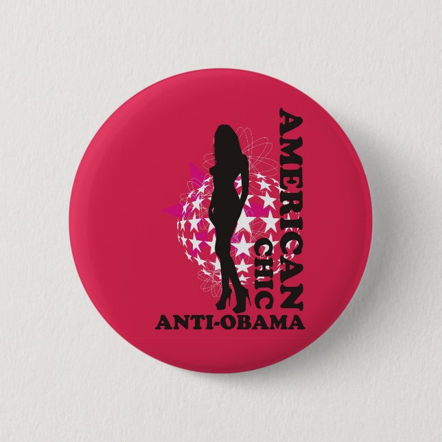 AMERIKANCHIC - ANTI OBAMA - 001 KNAPP (Framsida)