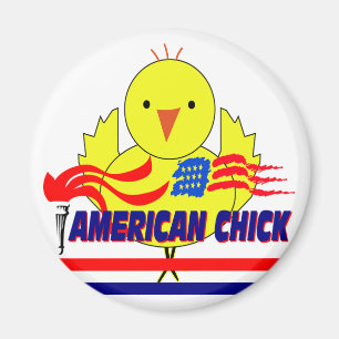 Amerikanchick Magnet