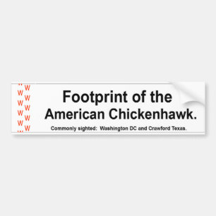 AmerikanChickenhawk bildekal