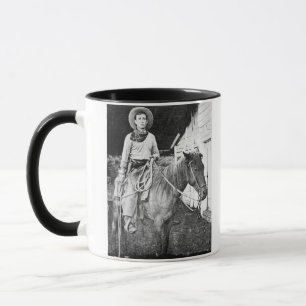 Amerikancowboy i Kansas, c.1880 (b-/wfotoet) Mugg