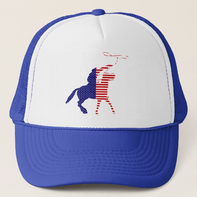 AmerikanCowboyhatt Truckerkeps (Framsida)