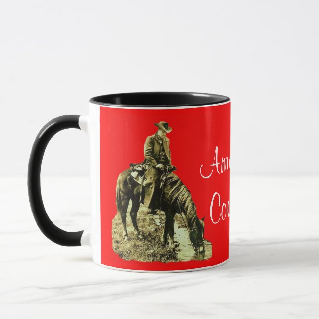 AMERIKANCOWBOYMUGG MUGG (Vänster)