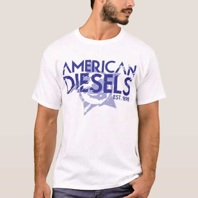 Amerikandiesel Tee Shirt (Framsida)