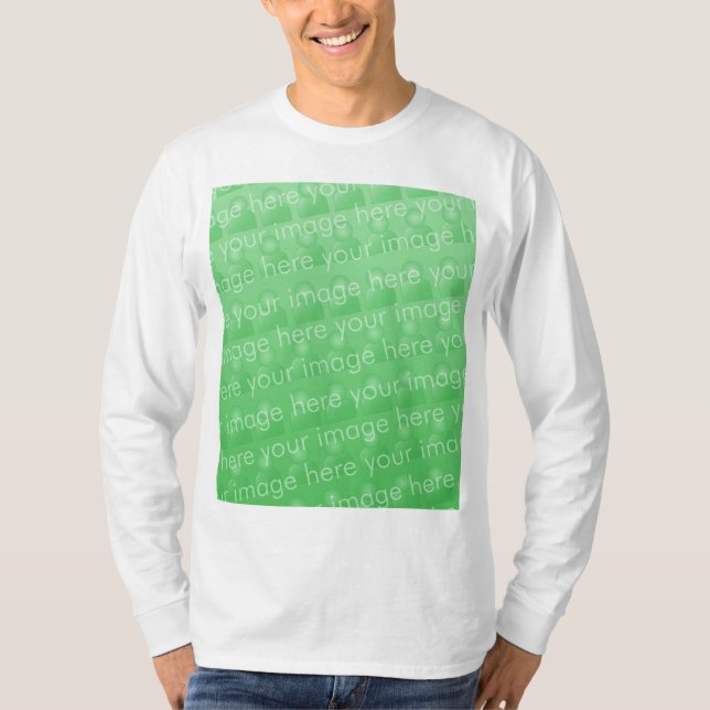Amerikandräktlångärmad (passar), tee shirt (Framsida)