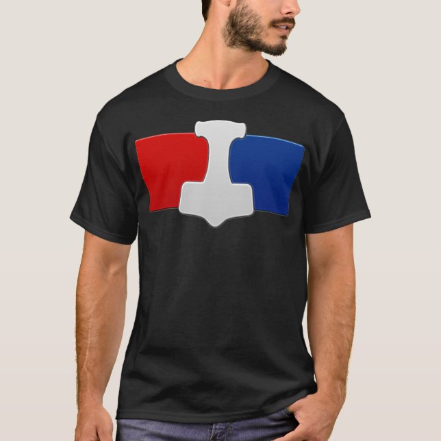 Amerikanen bultar tee shirt (Framsida)