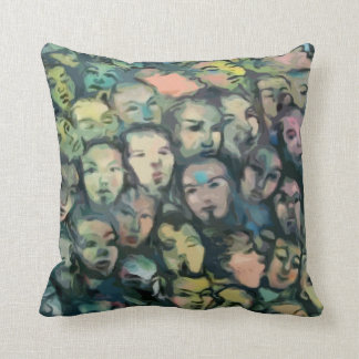 Amerikanen MoJo för Berlin vägggrafitti kudder Kudde