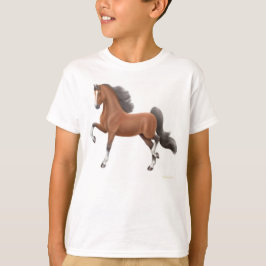 Amerikanen Saddlebred lurar T-tröja T-shirt