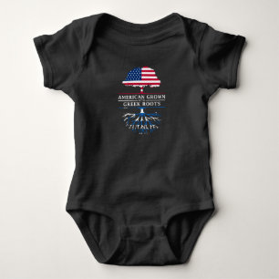 Amerikanen som är fullvuxen med grek, rotar den t shirt