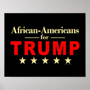 Amerikaner för Donald Trump 2024 Poster