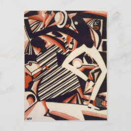 Amerikaner i Afrika 1920-talet - Teckning i två Fä Vykort