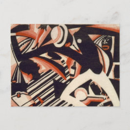 Amerikaner i Afrika 1920-talet - Teckning i två Fä Vykort