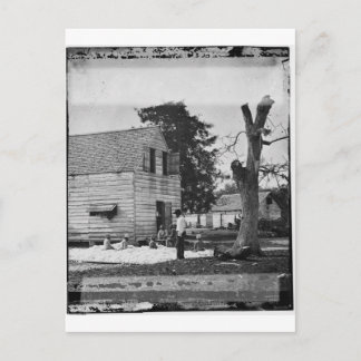 Amerikaner i Afrika som förbereder bomullskrets 18 Vykort