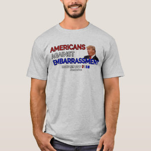 Amerikaner mot besvär t shirt