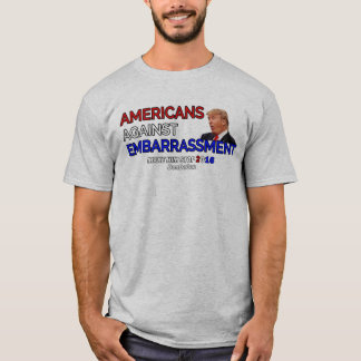 Amerikaner mot besvär t shirt