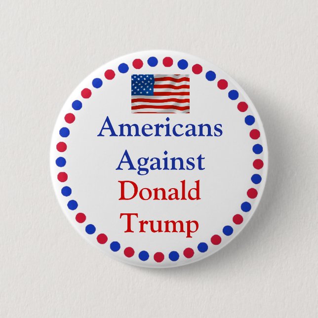 Amerikaner mot Donald Trump-knapp Knapp (Framsida)