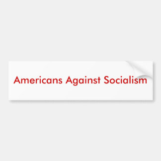 Amerikaner mot Socialism Bildekal