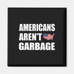 Amerikaner Stöder Inte Garge Trump 2024 T-Shirt Tr Magnet