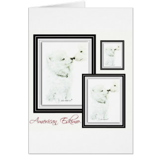 Amerikaneskimå Hälsningskort