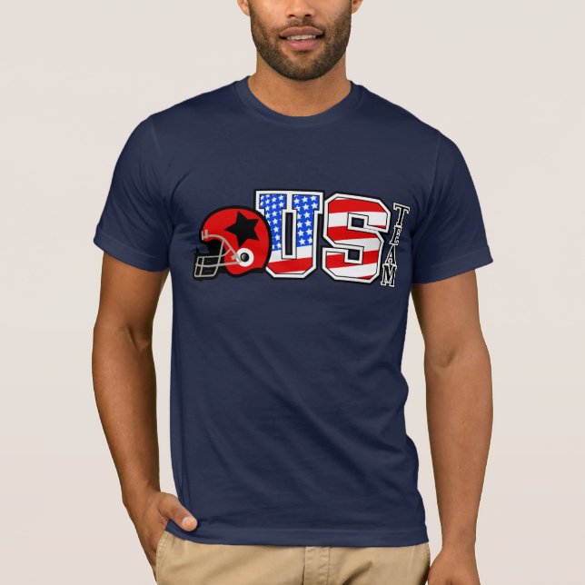 Amerikanfotboll 2 t-shirt (Framsida)