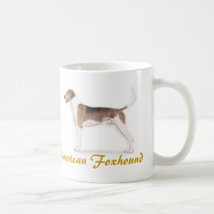 AmerikanFoxhound, hund älskare Galore! Kaffemugg