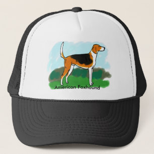 AmerikanFoxhoundhatt Truckerkeps