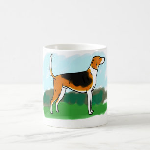 AmerikanFoxhoundmugg Kaffemugg