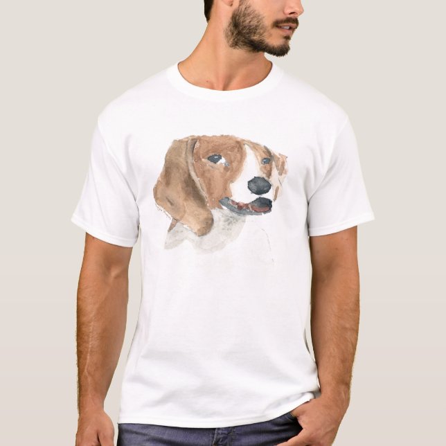Amerikanfoxhoundskjorta T-shirt (Framsida)