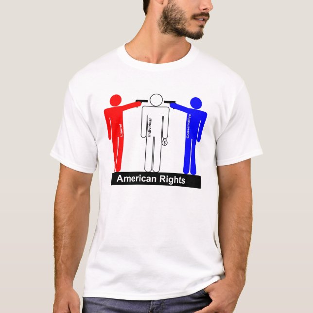 Amerikanfrihet? Tee Shirt (Framsida)