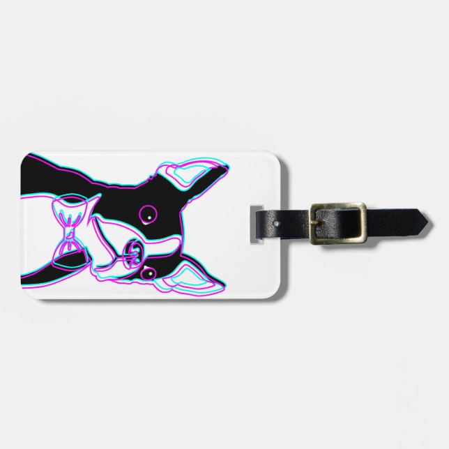 Amerikangentleman Bagagebricka (Horisontell Framsida)