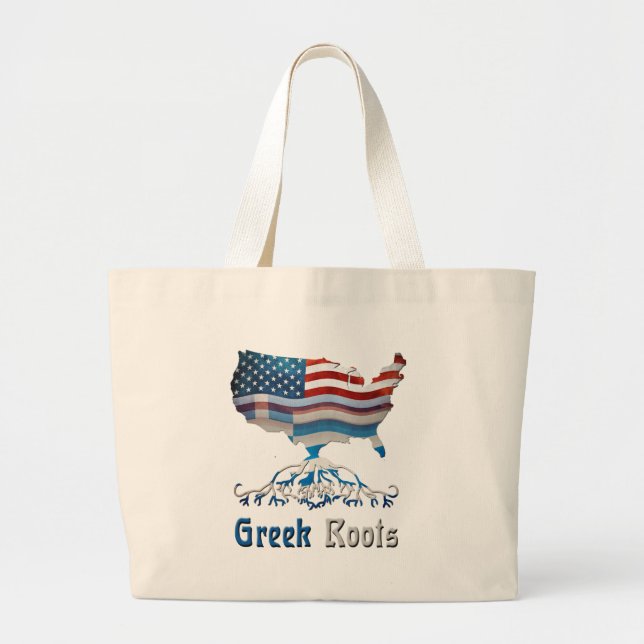 Amerikangreken rotar toto hänger lös jumbo tygkasse (Framsidan)