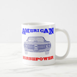 Amerikanhästkraftmugg Kaffemugg