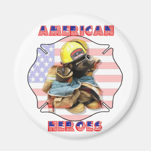 AMERIKANHJÄLTAR MAGNET