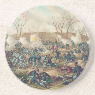 Amerikaninbördeskrigstrid av fort Donelson 1862 Underlägg