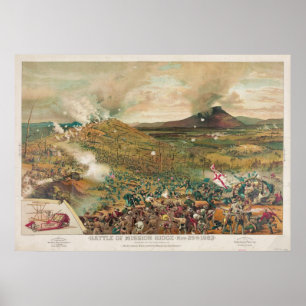Amerikaninbördeskrigstrid av missions- Ridge Poster