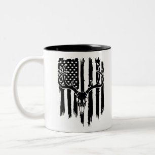 Amerikanjaktflagga Två-Tonad Mugg