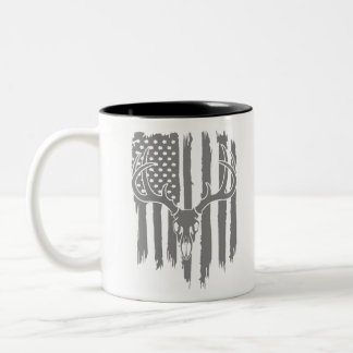 Amerikanjaktflagga Två-Tonad Mugg