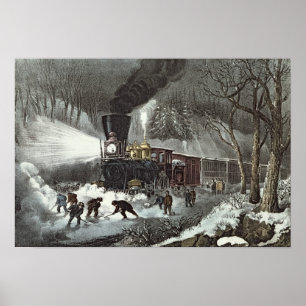 Amerikanjärnvägplats, 1871 poster