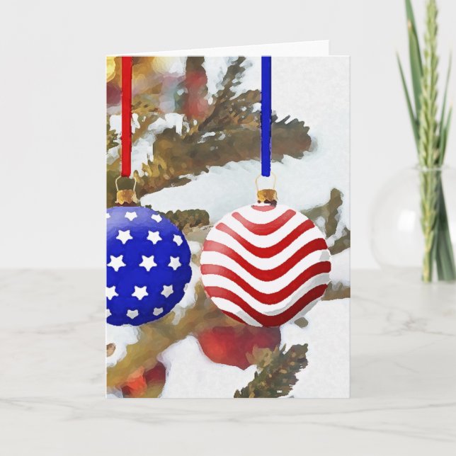 Amerikanjul Helgkort (Framsida)