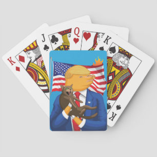 Amerikankatastrof som leker kort casinokort
