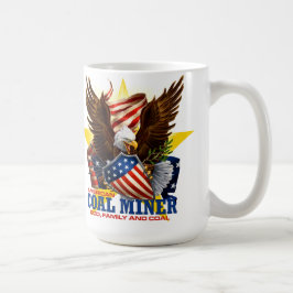AMERIKANKOLGRUVARBETARE KAFFEMUGG