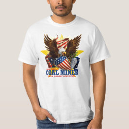 AMERIKANKOLGRUVARBETARE T SHIRT